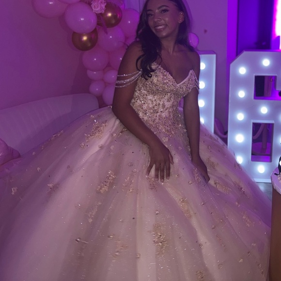 slim fit dress slacks Crystals Purple Ball Gown Prom Dresses with Cape Sweet 16 Quinceanera Dress Purple / US20W main image 1